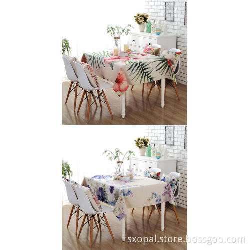 Printed Tablecloth For Home Textiles